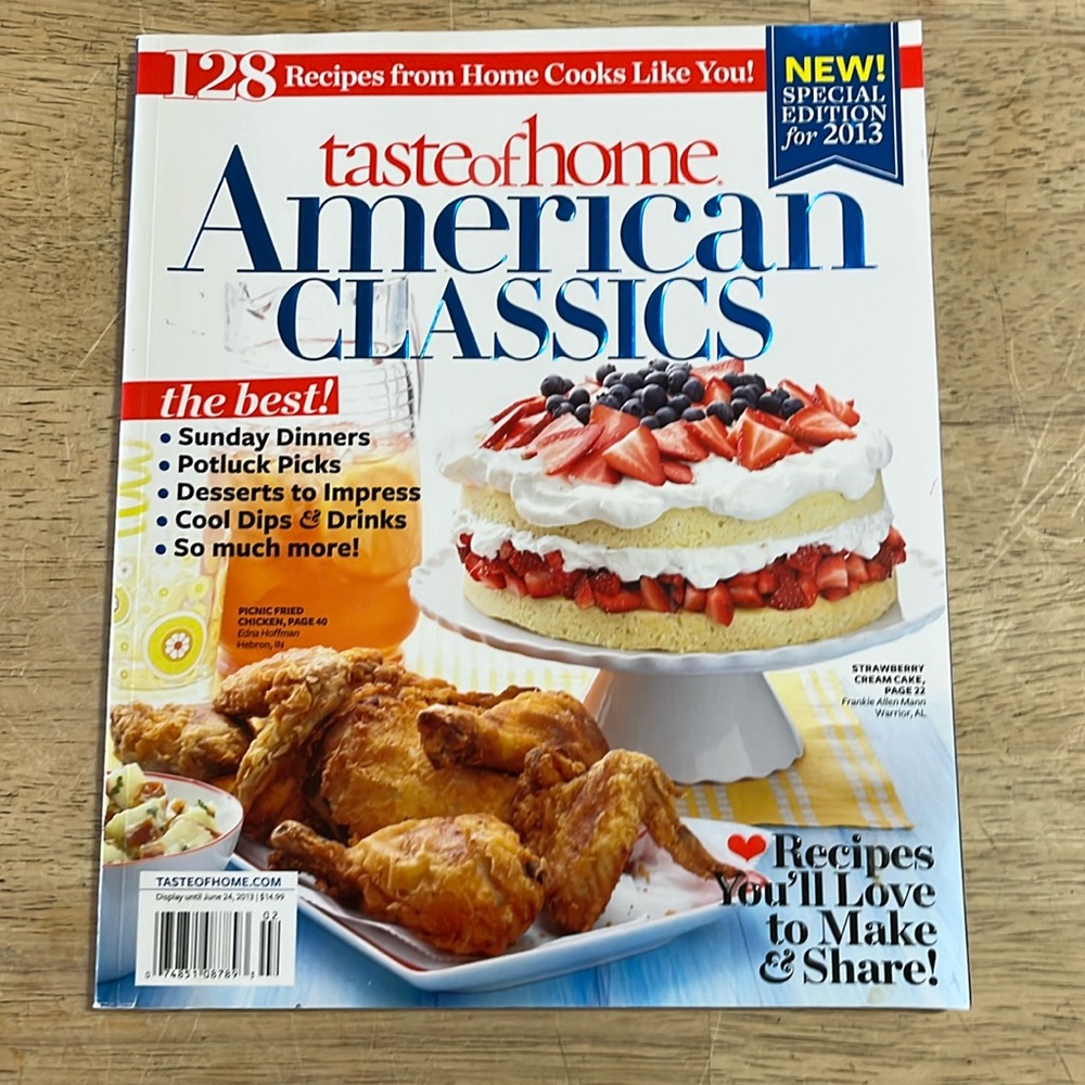 Taste of Home American Classics Special Edition 2013